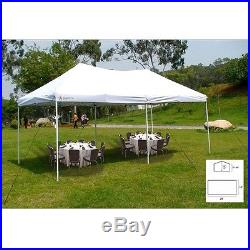 Outdoor Party Tent Event 20 x 10 Canopy Polyester Taffeta Protection Shade White