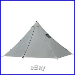 Outdoor Picnic Tent Camping 3-4 Person Teepee Windproof Tent Ultralight Sunshade