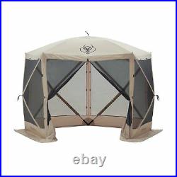 Outdoor Portable Screen House 4 Person Shelter Gazebo 5 Sided Quick Set-up Camp