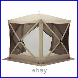 Outdoor Portable Screen House 4 Person Shelter Gazebo 5 Sided Quick Set-up Camp
