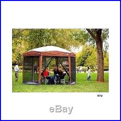 Outdoor Screen House Large Canopy Portable Backyard Tent Shelter Sun Protector