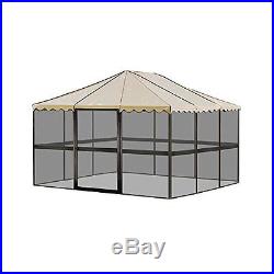 Outdoor Screen House Patio Enclosure Shelter Gazebo Tent Sun Room Canopy Square