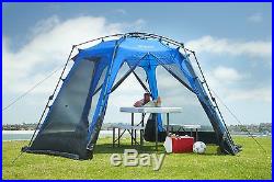 Outdoor Screen House Pop Up Canopy, Blue