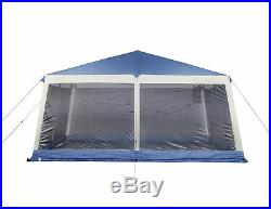 Outdoor Screen House Tent Beach Gazebo 15 x 15 ft Mesh Screened Sun Shade canopy