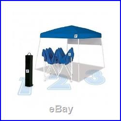 Outdoor Shelter Portable Tent Dome Instant Canopy Royal Blue White Frame 10x10