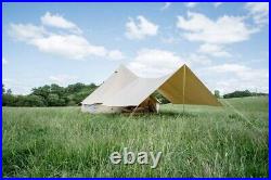 Outdoor Sun Shade Canopy Cotton Canvas Entrance Awning Shelter for Bell Tent