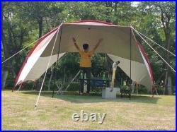 Outdoor Waterproof Oxford Sunshade Large Space Family Party Camping Tent Tunnel