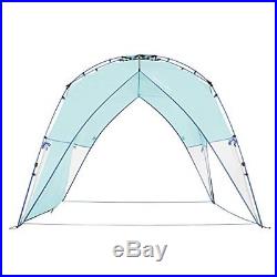 Outdoors Canopy Beach Shelter Lightweight Sun Shade Tent with One Wall Included