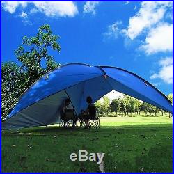 Oxking Outdoor Canopy Large Triangular Beach Sun Shelter UV Protection Camping