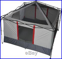 Ozark Trail 10 ft x 10 ft Straight-Leg Canopy ConnecTent 6-Person Family Camping