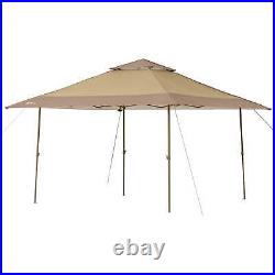 Ozark Trail 13' X13' Beige Instant Outdoor Canopy with UV Protection Mesh Pocket