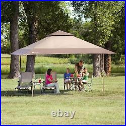 Ozark Trail 13'X13' Beige Instant Outdoor Canopy with UV Protection Mesh Pocket