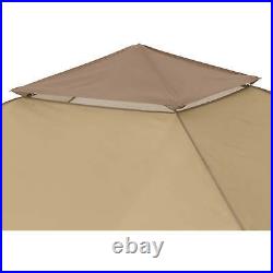 Ozark Trail 13' X13' Beige Instant Outdoor Canopy with UV Protection Mesh Pocket