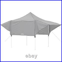 Ozark Trail 16' X 16' Instant Canopy with Convertible Walls 224 Sq Ft of Shade