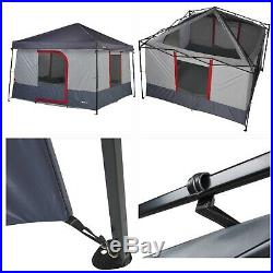 Ozark Trail 6 Person 10 x 10 ft leg Canopy Camping Roomy ConnecTent Straight