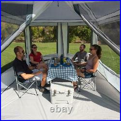 Ozark Trail 7-Person 2-in-1 Screen House Connect Tent, With 2 Doors