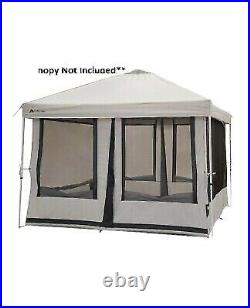 Ozark Trail 7-Person 2-in-1 Screen House Connect Tent, with 2 Doors