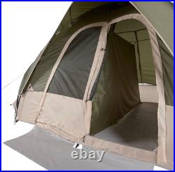 Ozark Trail 8-Person 2-Room Modified Dome Tent, with Roll-back Fly