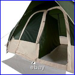 Ozark Trail 8-Person 2-Room Modified Dome Tent, with Roll-back Fly for Family Ca