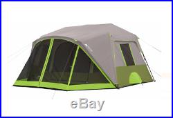 Ozark Trail Instant Cabin Tent 9 Person 2 Room 14' x 13' Outdoor Family Camping