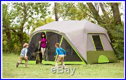 Ozark Trail Instant Cabin Tent 9 Person 2 Room 14' x 13' Outdoor Family Camping