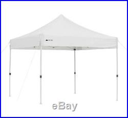 Ozark Trail Sports Shelter For Outdoor Camping Sun Shade Tent 10' x 10' White