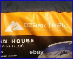 Ozark Trail Tent Screen House 13ft x 9ft One Room Outdoor Blue Camping Family