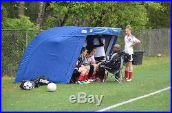 Portable Shelter Tent Premer Soccer Field Hockey Lacrosse Football Hunter Green