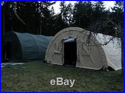PRICE SLASHED! Alaska Structure Military Med Shelter Tent Surplus 32 ft x 20 ft