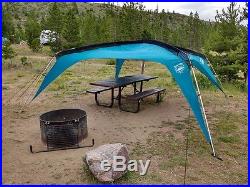 PahaQue Wilderness Cottonwood LT 10' x 10' Shade Shelter Forest Green Used Great