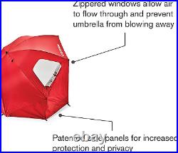 Paraguas para protección solar y lluvia (9 pies) Premiere XL UPF 50+ Nuevo