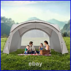 Patio Canopy Tent Camping Beach Tent Outdoor Screen House withMesh Netting