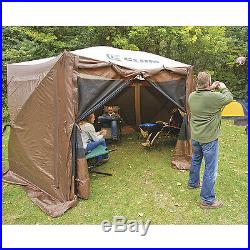 Pavilion Clam 6-Sided Screen Tent 150in. L x 150in. W x 94in. H