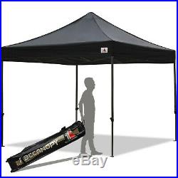 Pop Up Canopy, Great for SUMMER BBQ Outdoor Canopy 10x10 FT BLACK