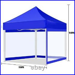 Pop Up Canopy Outdoor Tent Folding Gazebo Party Sun Shade Shelter 10x10' 10x20ft
