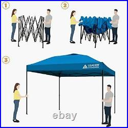 Pop Up Canopy Tent 10'x10' Canopy Instant Canopy Shelter 10'X10' Canopy Blue