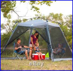 Pop Up Canopy Tent Screened Shelter 10' x 10' Instant Screen House Bug Net Shade