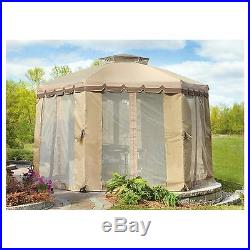 Pop Up Gazebo Portable Outdoor 12x12 Enclosed Tent Tailgate Wedding Canopy Beach