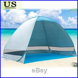 Pop Up Portable Beach Canopy Sun Shade Shelter Outdoor Camping Fishing Tent Mesh