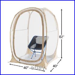 Pop Up Sports Tent Bubble Tent, Outdoor Shelter 1/2/4/6 Person, PVC Portable