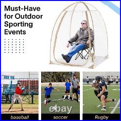 Pop Up Weather Proof Pod Shelter, Oval Bubble Sports Tent Event Tent Outdoor