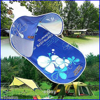 Portable Camping Sun Shade Tent (Quantity 2) Swimming PopUp Sun Shelter Beach