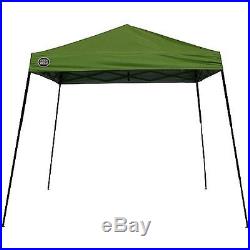Portable Canopy Tent Shade Outdoor Event Sports Cover Adjustable 10 x 10 GREEN