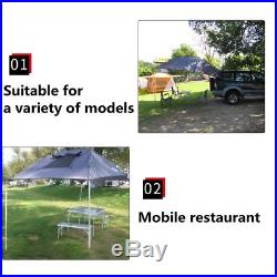 Portable Car Tent Awning Rooftop SUV Shelter Truck Car Camping Outdoor Canopy