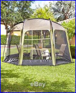 Portable Easy Up 12 x 14 Feet Outdoor Screen Gazebo Camping Picnic Backyard New