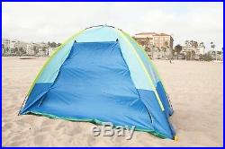 Portable Family Beach Tent Outdoor UV Protection Canopy Sun Shade Shelter