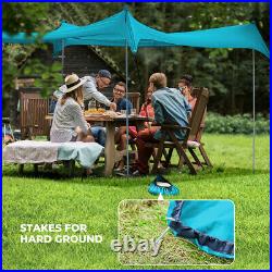 Portable Family Beach Tent Pop Up Canopy Sun Shelter UPF50 Outdoor Shade 10x10ft