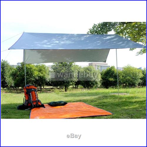 Portable Outdoor Camping Beach Picnic Pad Cushion Canopy Tent Shelter Sun Shade