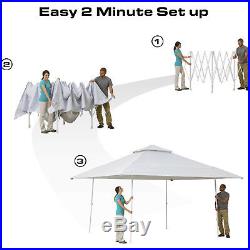 Portable Outdoor Canopy Durable Easy Sun Wall Built In Remote Control Lighting