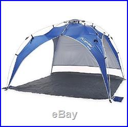 Portable Outdoors Quick Sun Shade Camping Shelter Compact Beach Canopy Tent Blue
